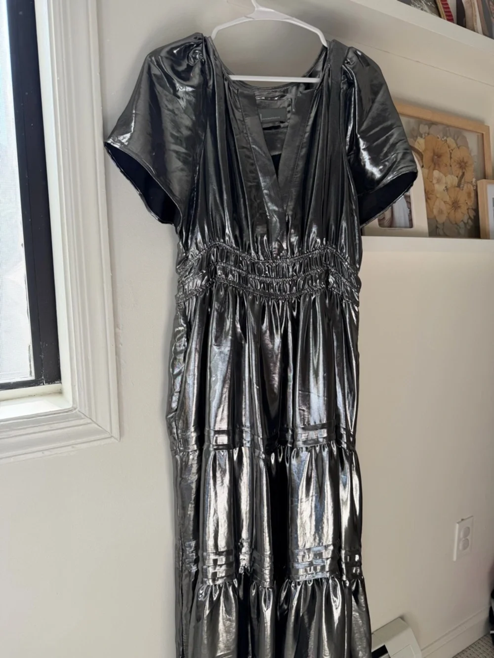Anthropologie Emerson Metallic Maxi Dress - Picture 3 of 6